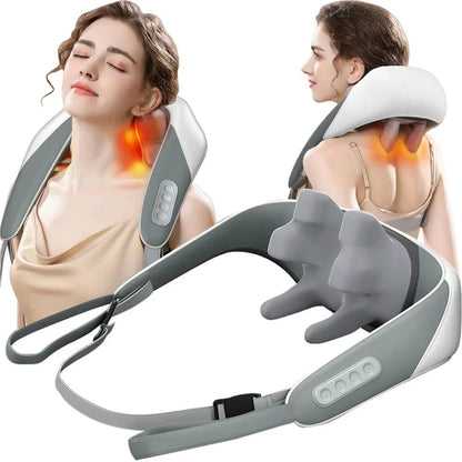 CerviRelief Pro™ - Massaggiatore per collo e spalle